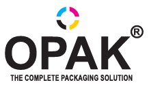 OPAK logo — packaging manufacturer in Ulhasnagar, by Sai Trader and Printer